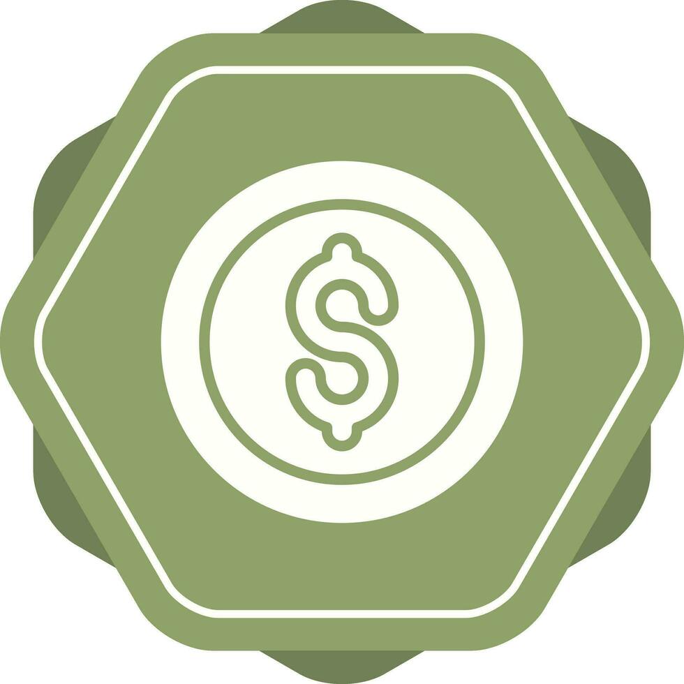 USD círculo vetor ícone