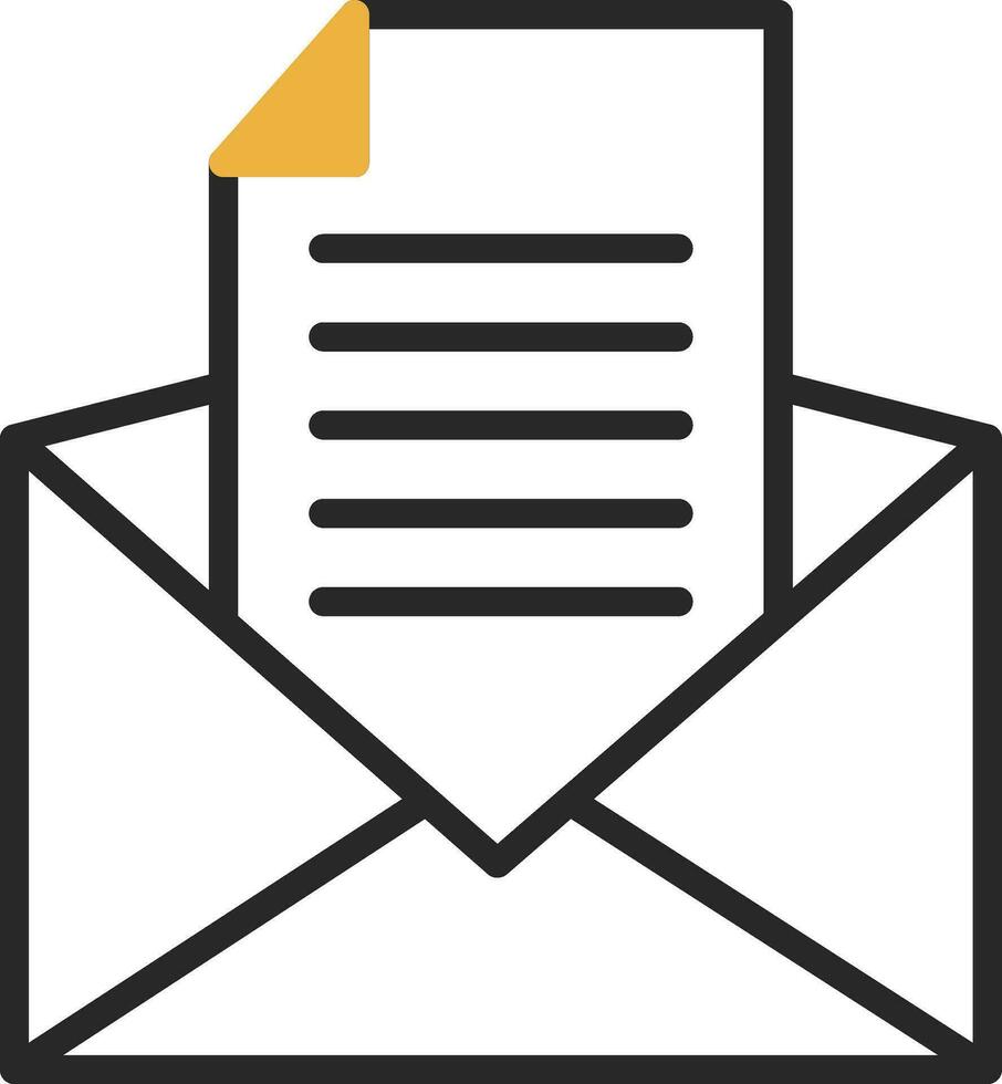 o email vetor ícone Projeto