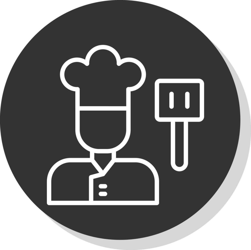 chefe de cozinha vetor ícone Projeto