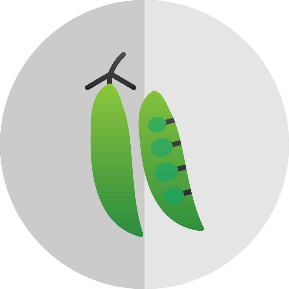 design de ícone de vetor de ervilhas