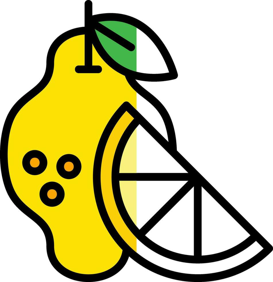 design de ícone de vetor de limão