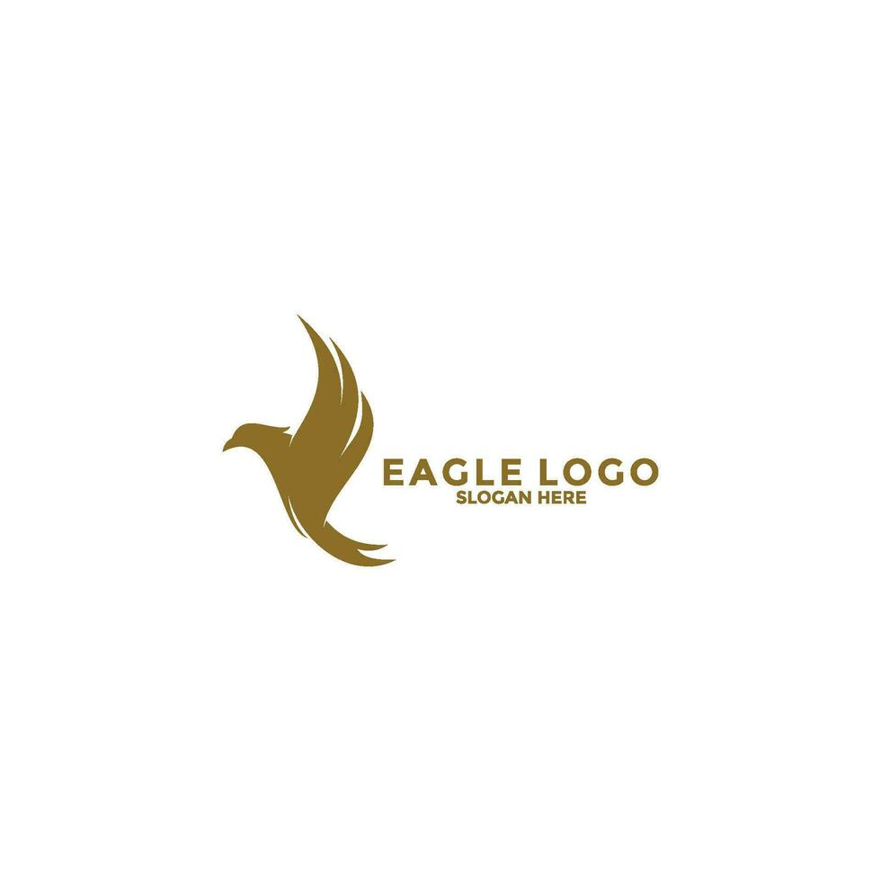 Águia pássaro logotipo vetor modelo. Águia logotipo ícone, o negócio logotipo conceito