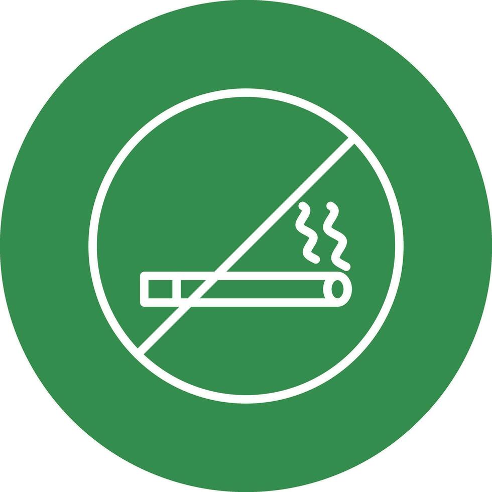 não tabaco vetor ícone Projeto