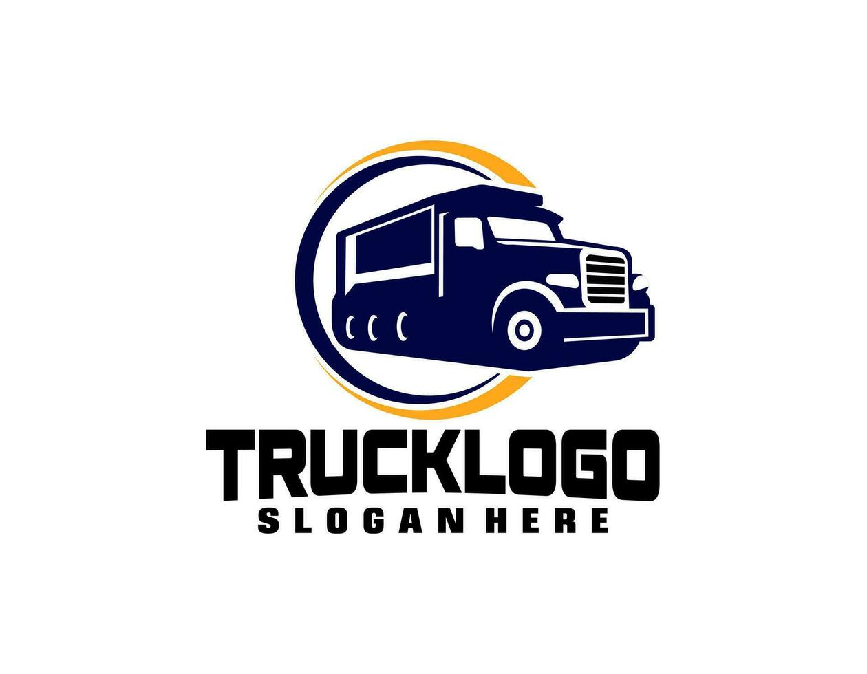 despejo caminhão emblema triângulo crachá logotipo Projeto. melhor para caminhões e frete relacionado logotipo indústria vetor