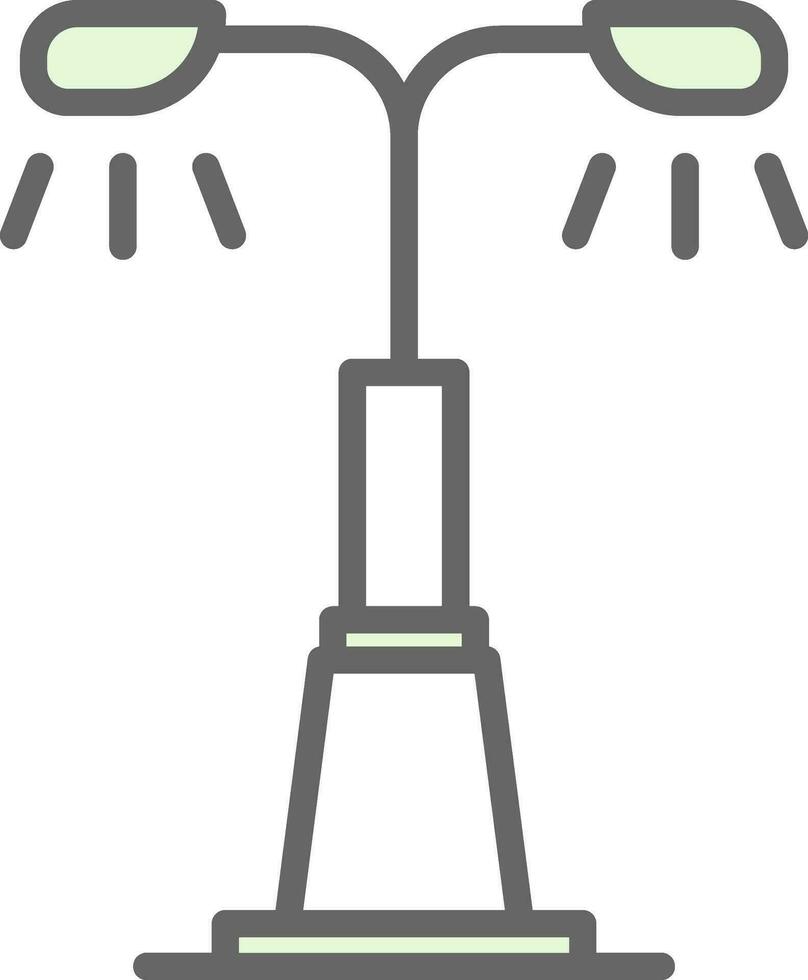 design de ícone de vetor de luz de rua