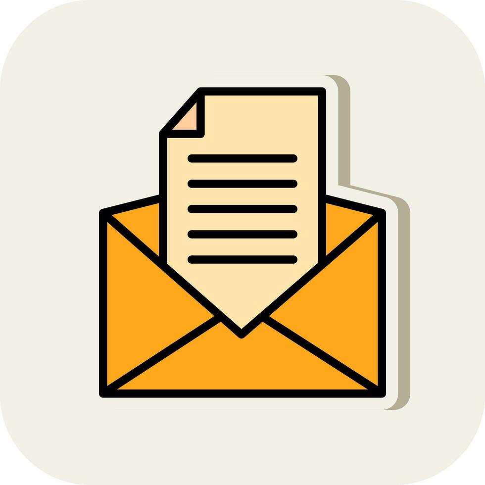 o email vetor ícone Projeto