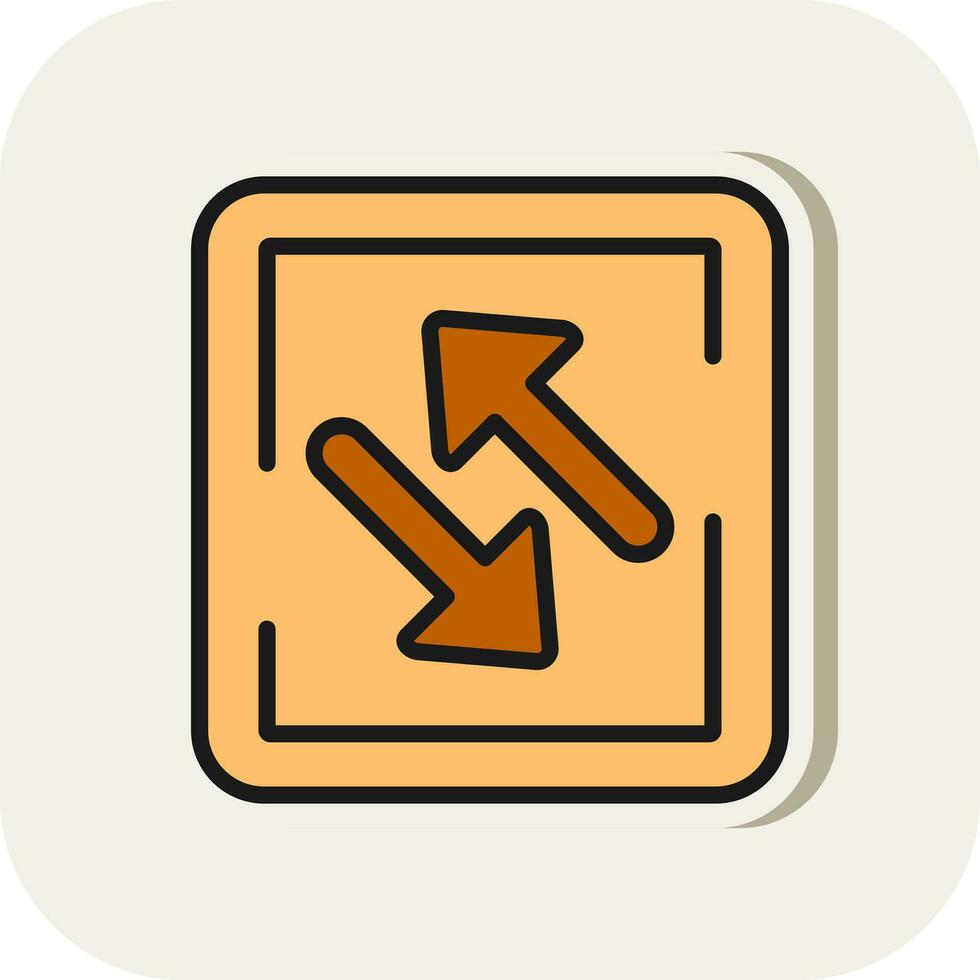 design de ícone de vetor de troca