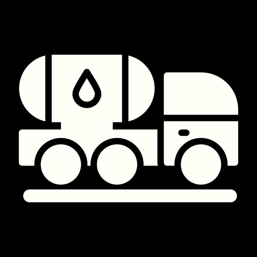ícone de vetor de petroleiro