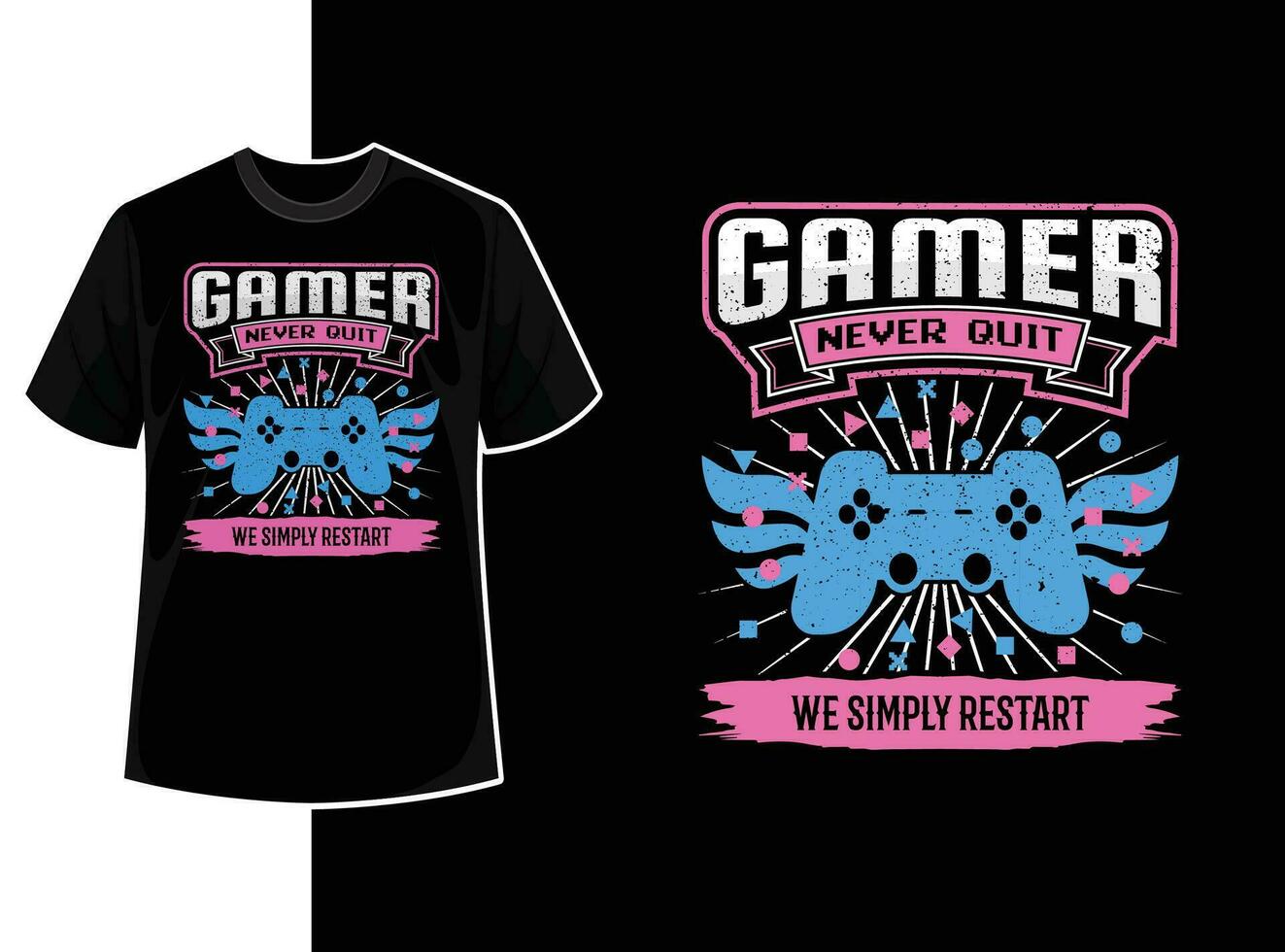 vintage tipografia jogos t camisa modelo Projeto vetor