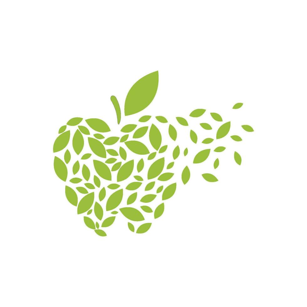 desenho de ilustração vetorial apple vetor