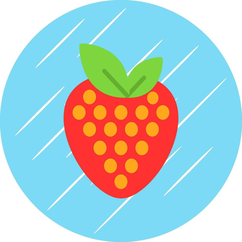 design de ícone de vetor de morango
