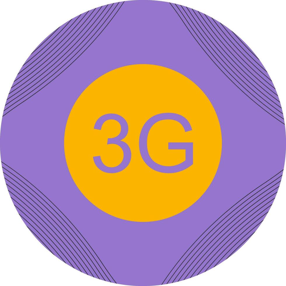 ícone de vetor 3g