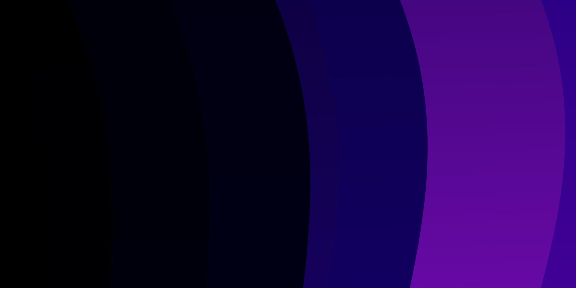 layout de vetor roxo escuro com linhas irônicas. ilustração colorida em estilo circular com linhas. padrão para sites, páginas de destino.