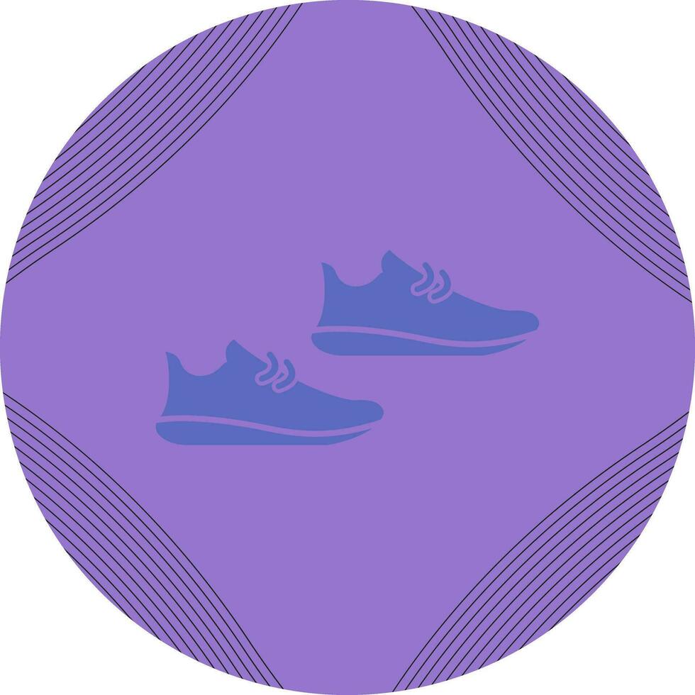 ícone de vetor de sapatos