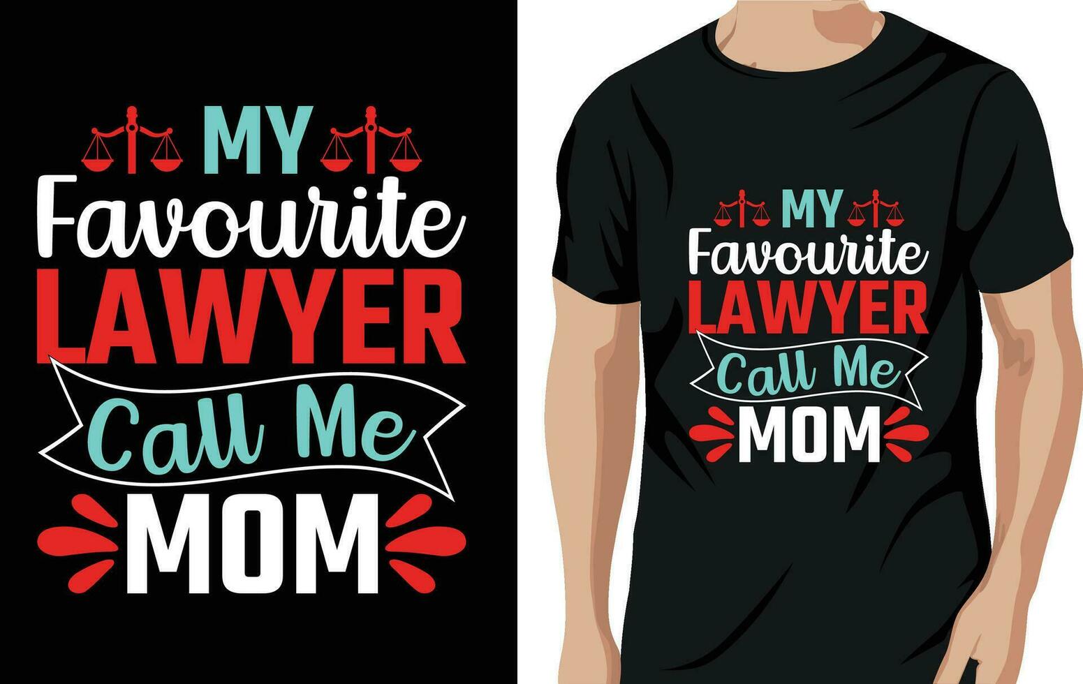vetor meu favorito advogado ligar mim mãe - advogado citações t camisa, poster, tipográfico slogan Projeto vetor