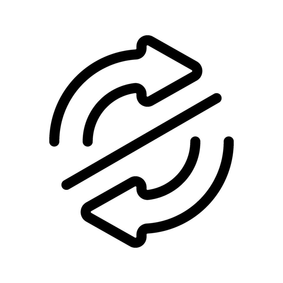 refrescar ícone vetor símbolo Projeto ilustração