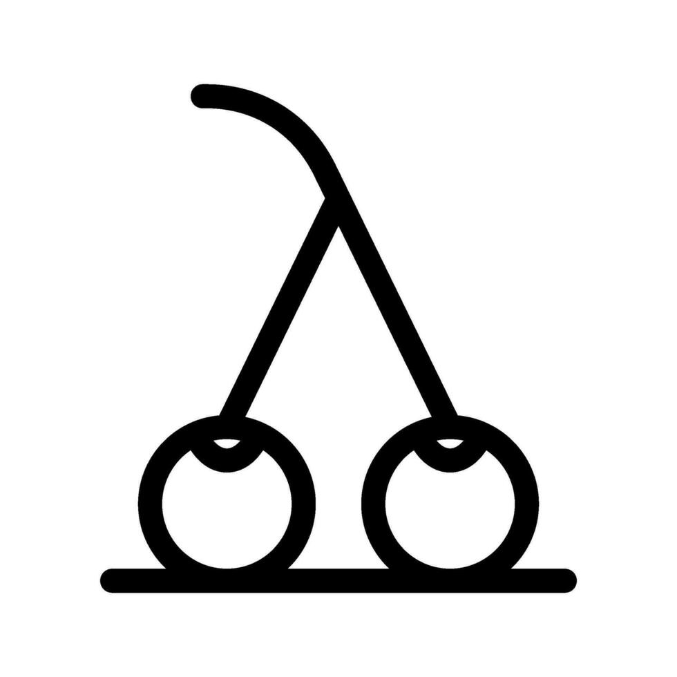 cereja ícone vetor símbolo Projeto ilustração