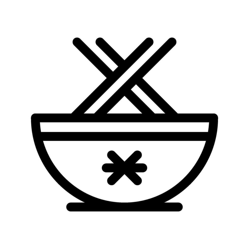 tigela ícone vetor símbolo Projeto ilustração