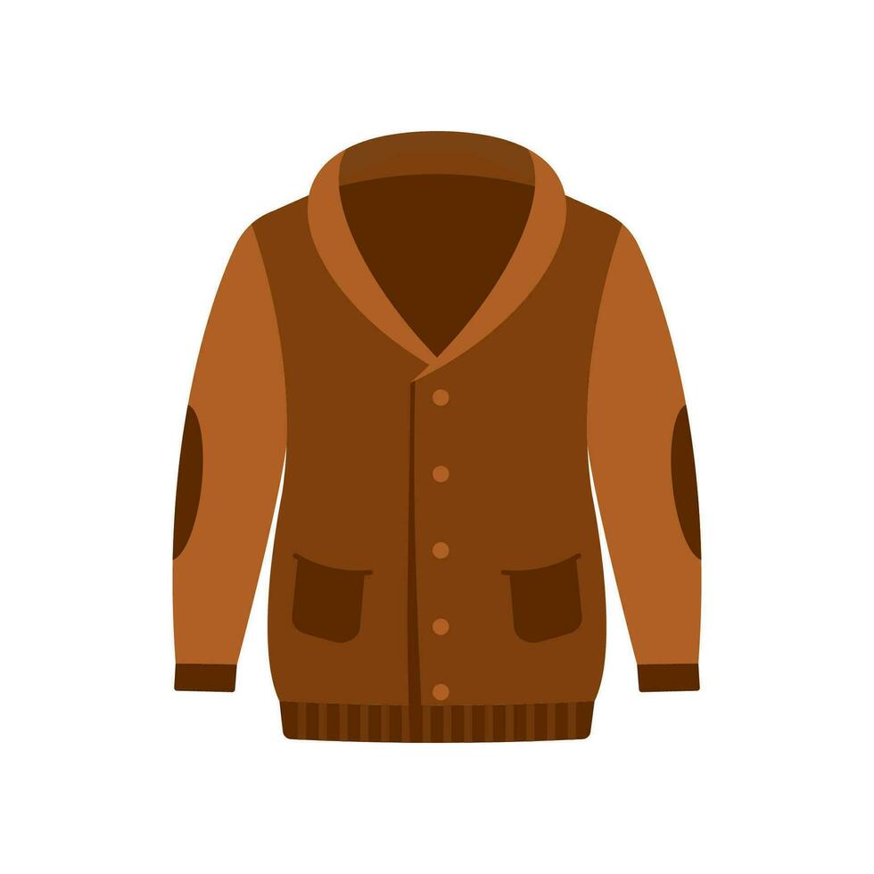 caloroso inverno ou outono roupas. inverno coleção do moderno masculino ou fêmea casual roupas. vetor plano ilustração. moda estilo casaco. frio estação roupas. guarda roupa elementos.