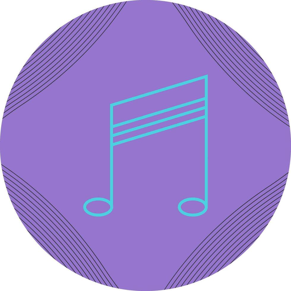 ícone de vetor de música