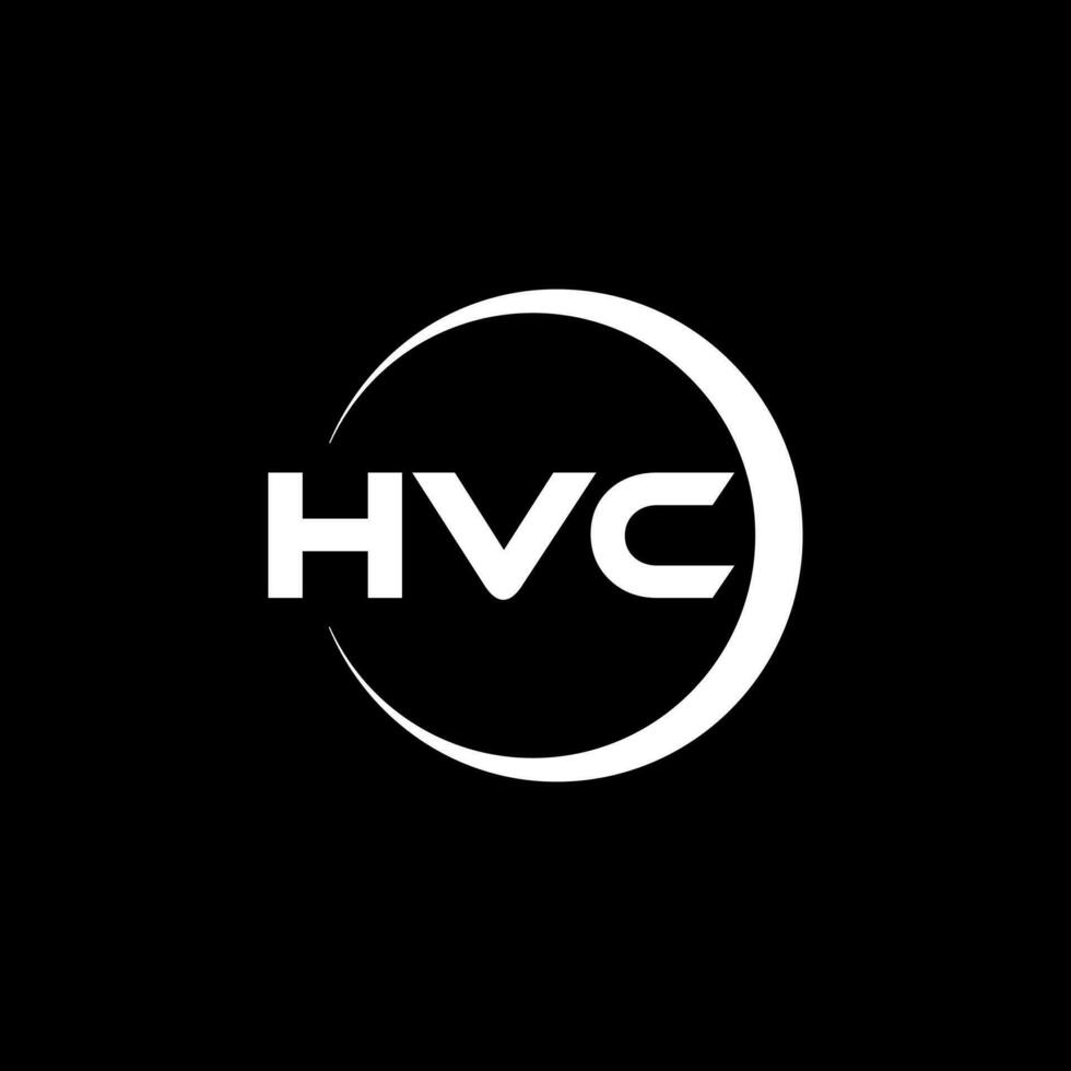 hvc logotipo projeto, inspiração para uma único identidade. moderno elegância e criativo Projeto. marca d'água seu sucesso com a impressionante isto logotipo. vetor