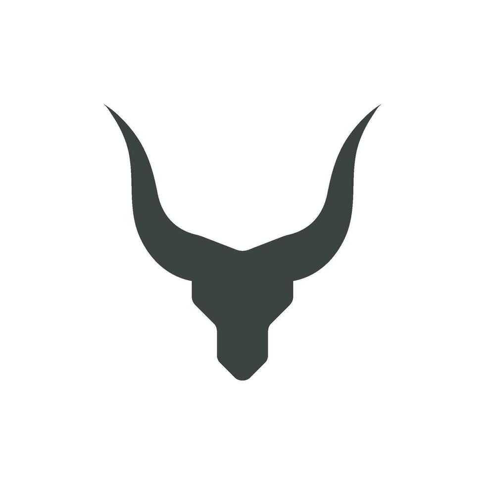 Taurus logo template vector icon ilustração design