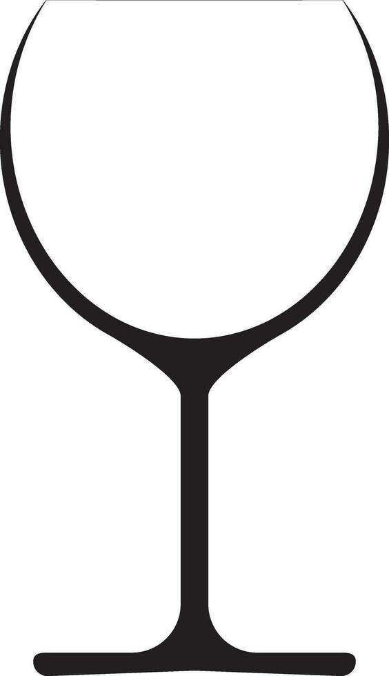 vinho vidro ícone símbolo, logotipo vinho vidro vinho Barra festa vetor