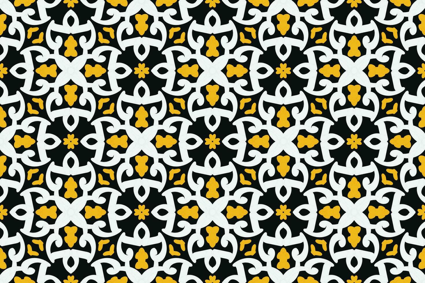 espanhol telha padronizar vetor desatado com floral enfeites. Português azulejos cerâmica, mexicano talavera, italiano Sicília majólica Projeto. textura para cozinha papel de parede ou banheiro pavimentação.