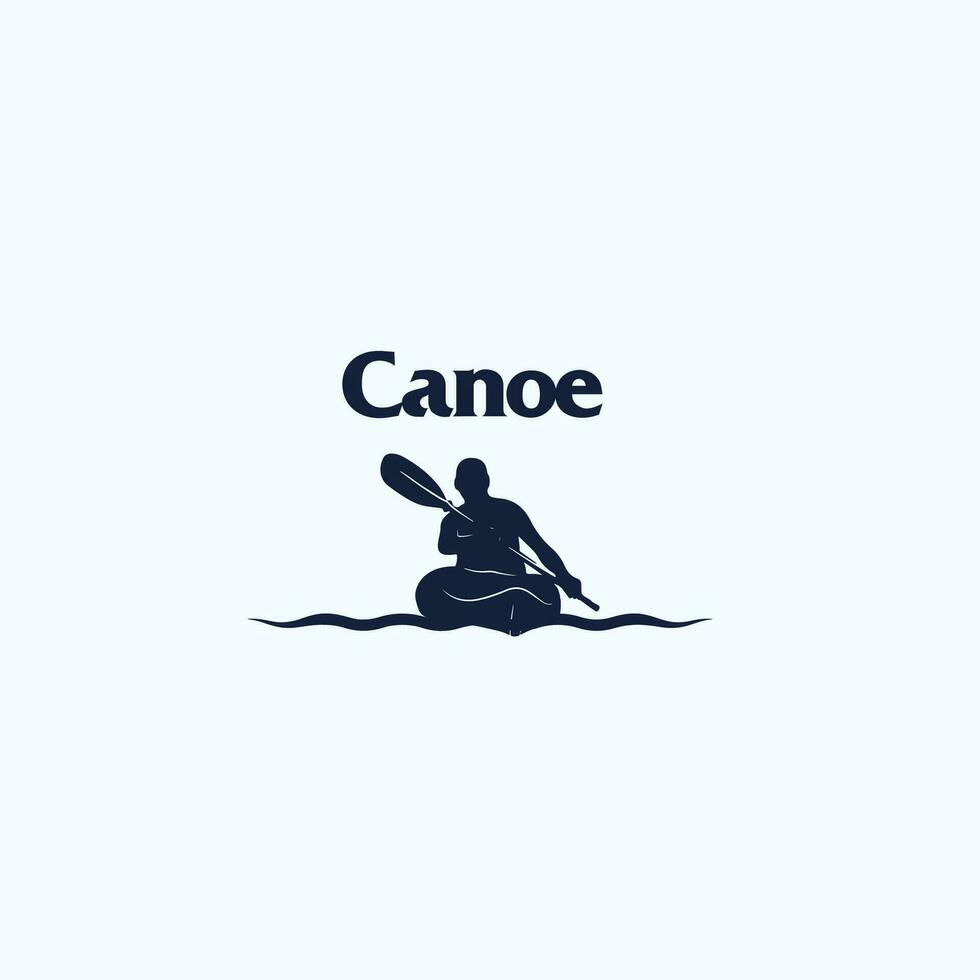 canoa logotipo vetor