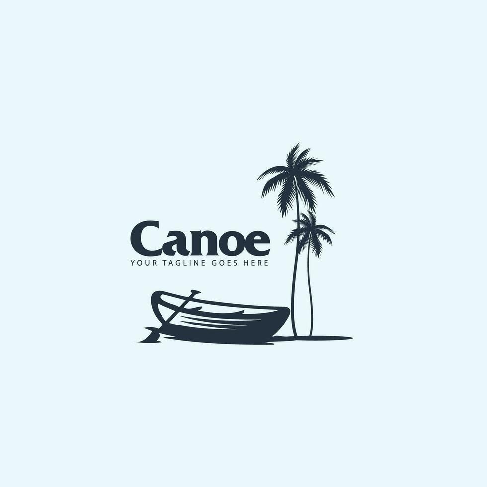 canoa logotipo vetor