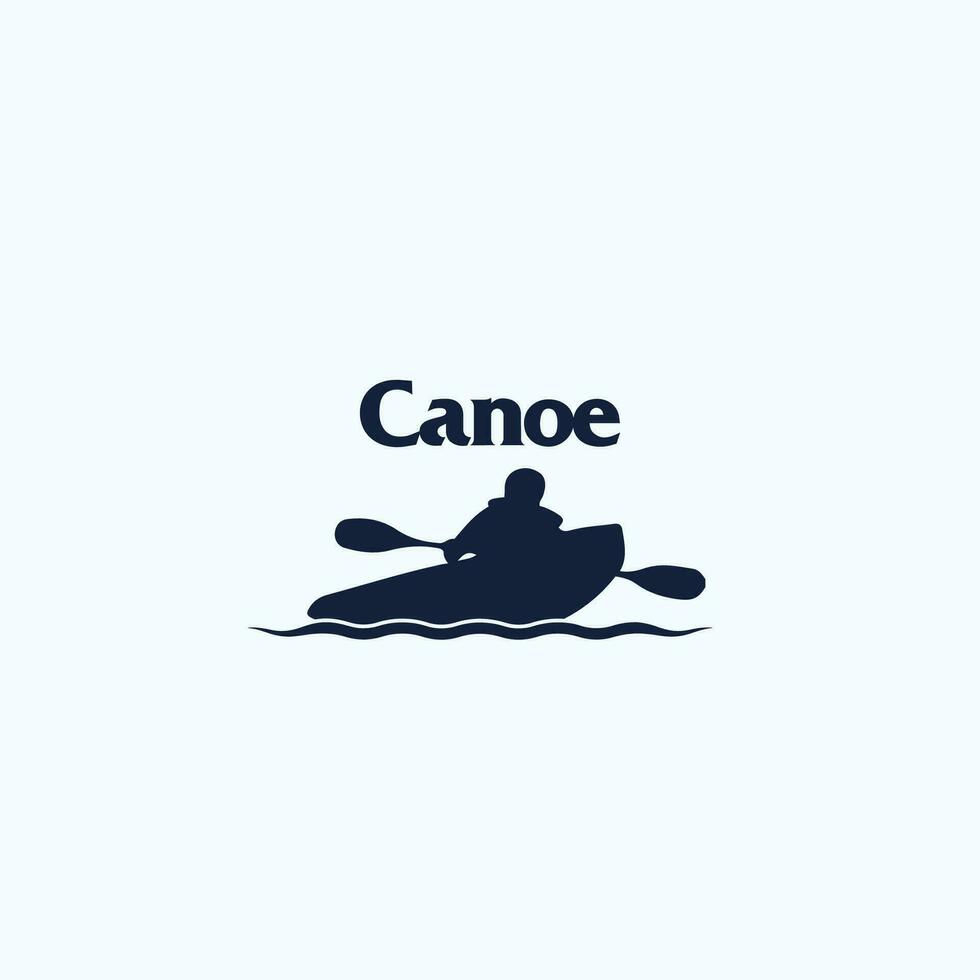 canoa logotipo vetor