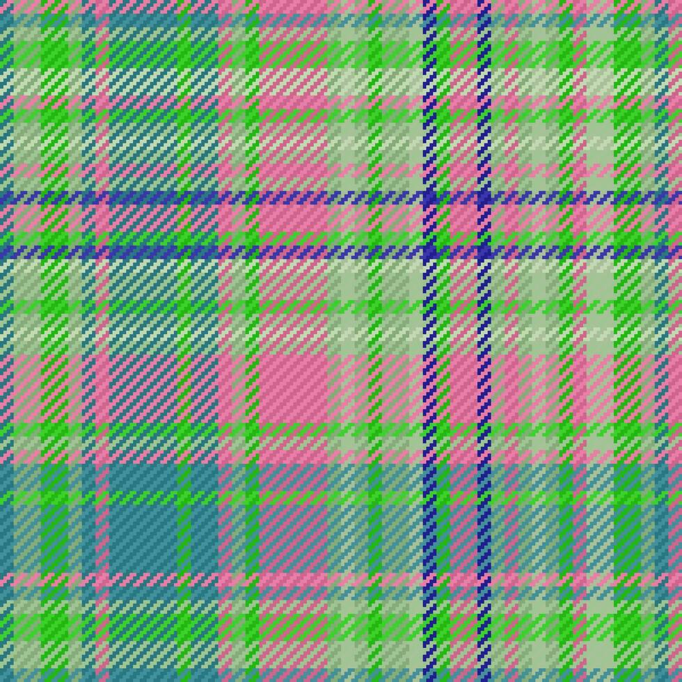 padronizar Verifica vetor do desatado fundo xadrez com uma textura têxtil tecido tartan.