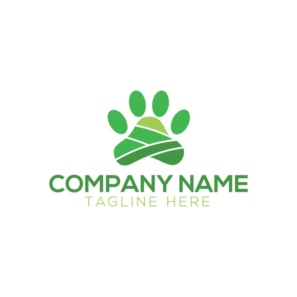 animal companhia logotipo ícone, saudável Cuidado animal ícone vetor