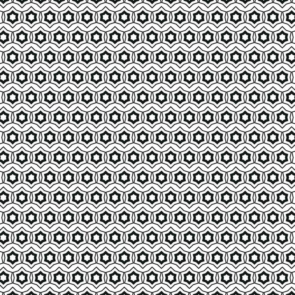 vetor Preto e branco desatado padronizar textura escala de cinza ornamental gráfico Projeto mosaico enfeites padronizar