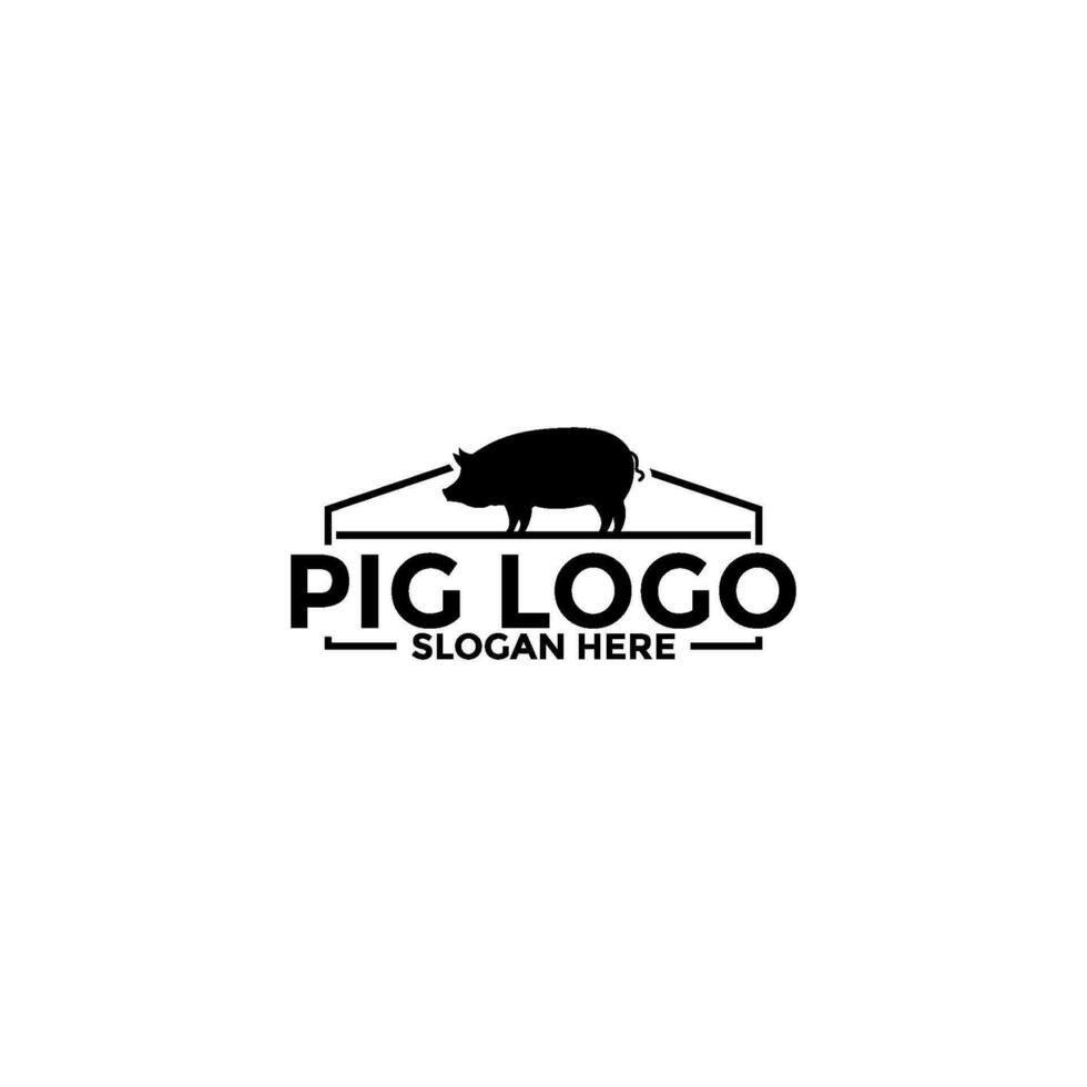 porco logotipo ícone Projeto modelo vetor, carne de porco porco logotipo Projeto vetor