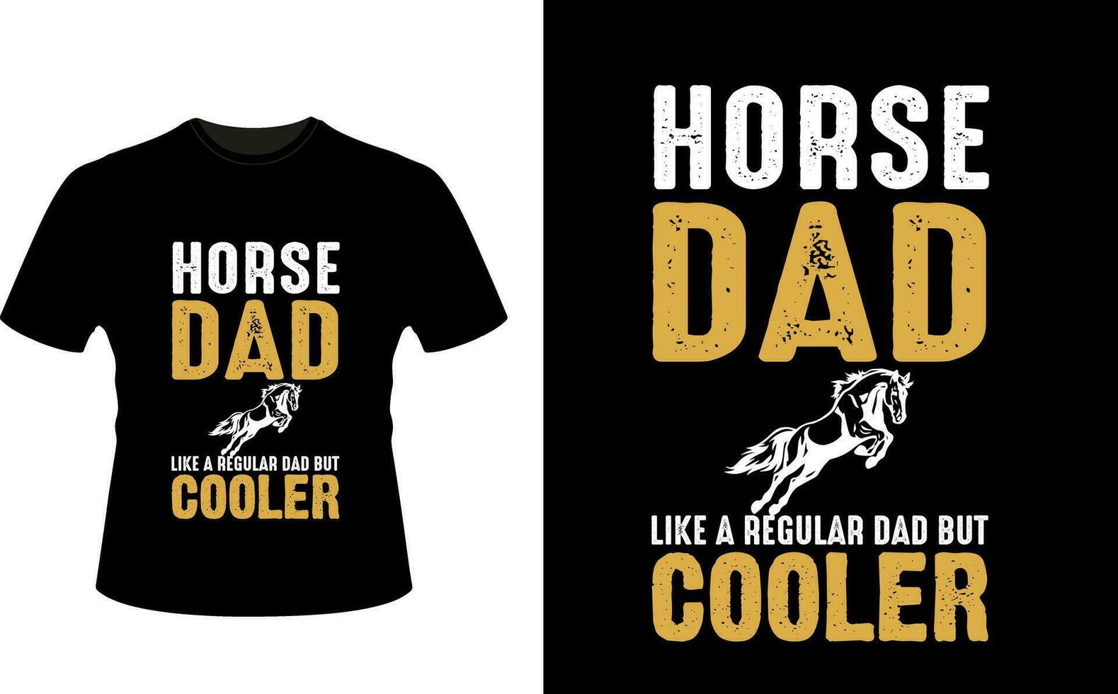 cavalo Papai gostar uma regular Papai mas resfriador ou Papai papai camiseta Projeto ou pai dia t camisa Projeto vetor