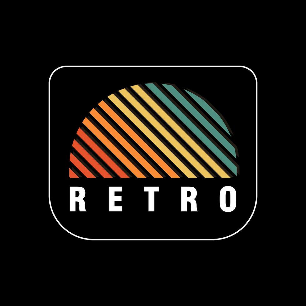 retro streetwear estilo t camisa projetos. vintage conceito vetor gráfico