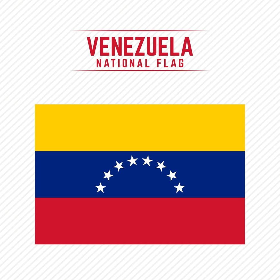 bandeira nacional da venezuela vetor