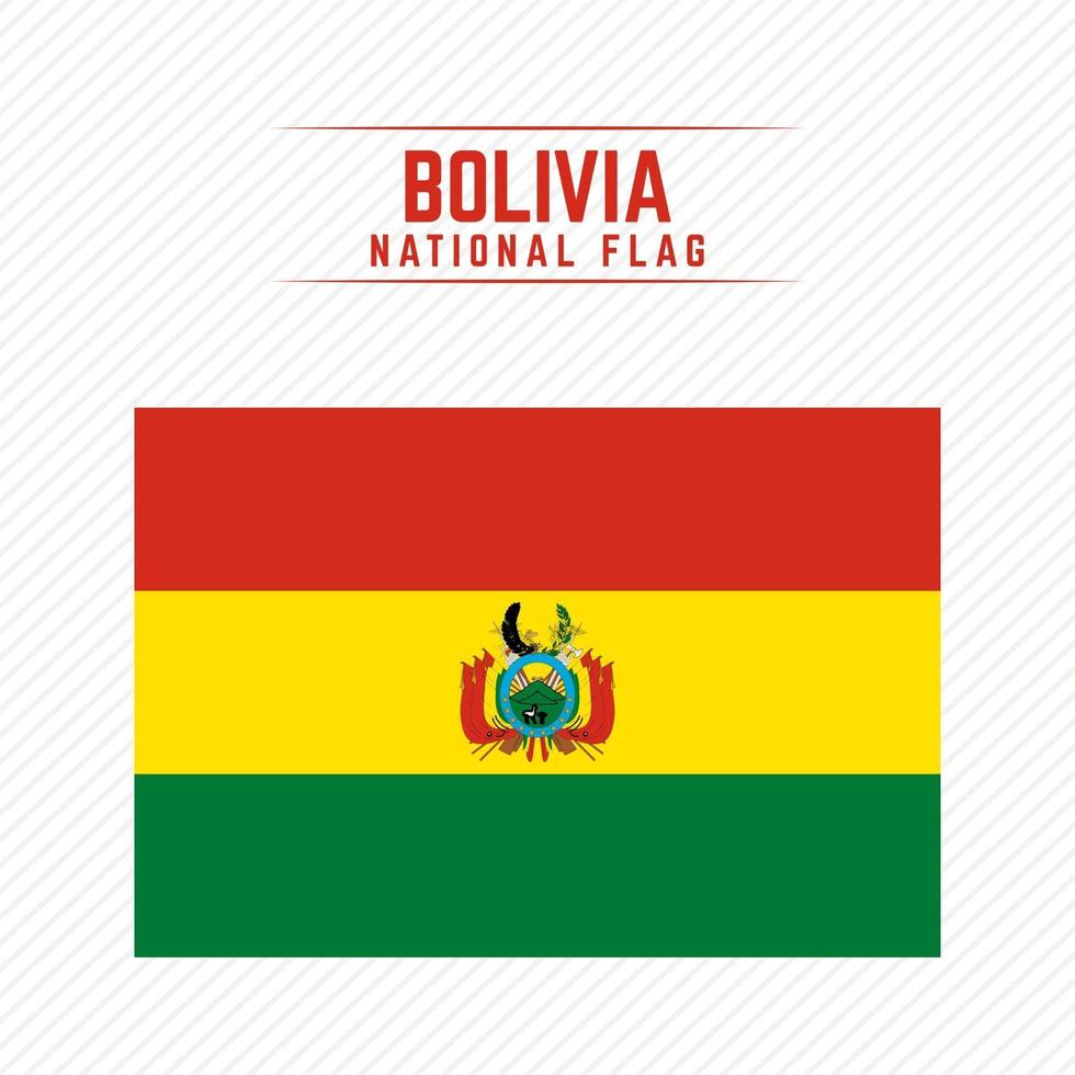 bandeira nacional da bolívia vetor