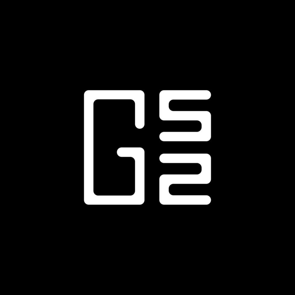 gsz carta logotipo vetor projeto, gsz simples e moderno logotipo. gsz luxuoso alfabeto Projeto