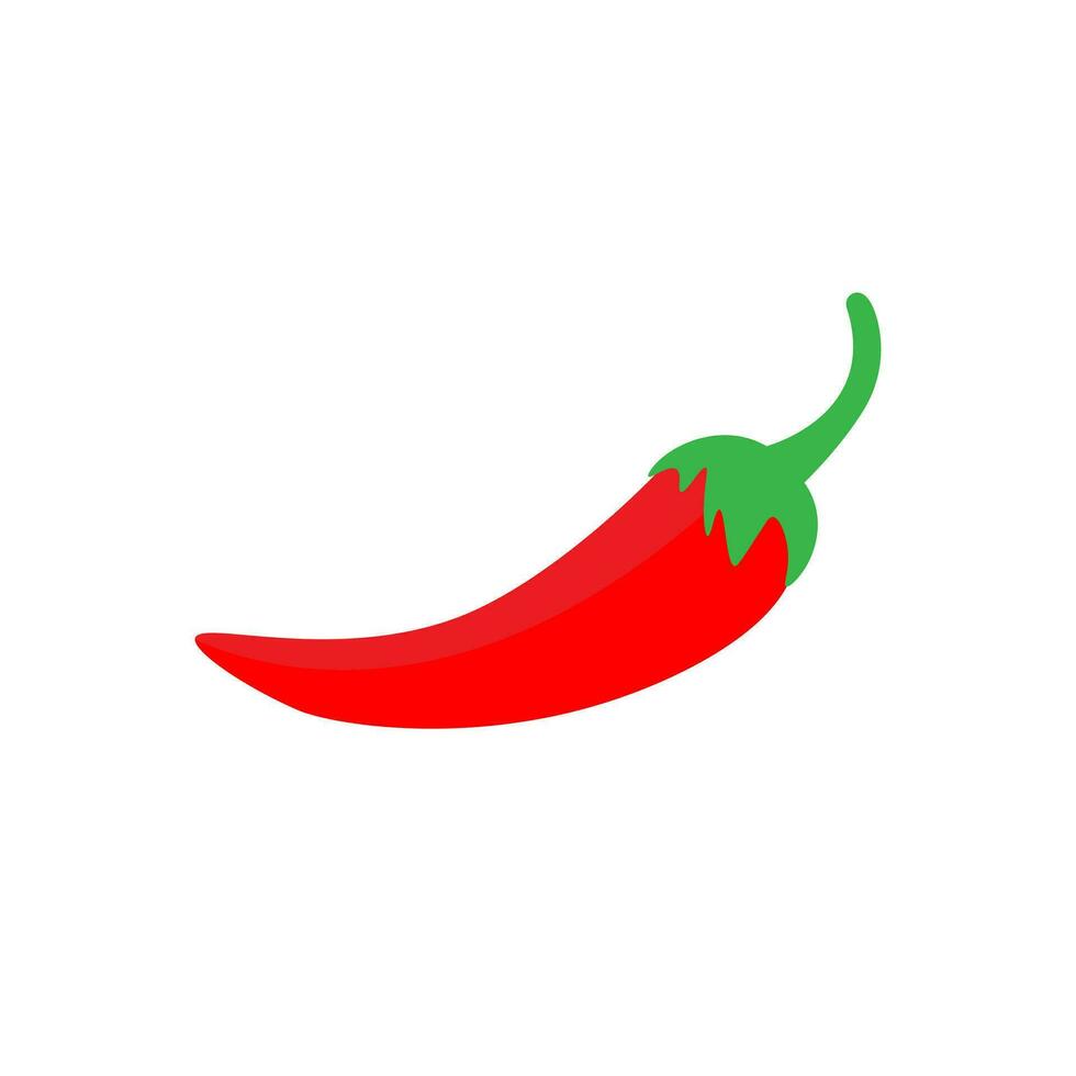 Pimenta jalapeno ou Pimenta pimentas símbolo. isolado vetor ilustração. simples logotipo vetor ilustração para gráfico e rede Projeto.