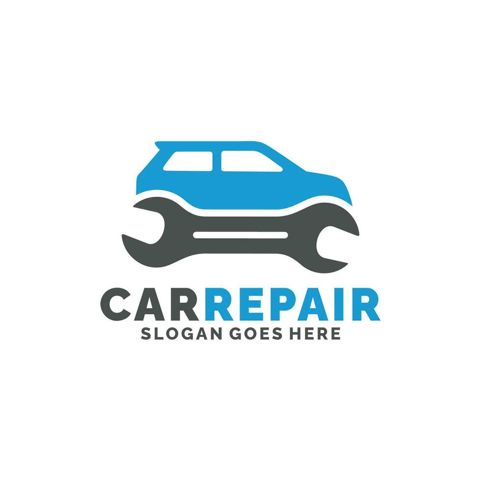 carro reparar logotipo Projeto vetor ilustração