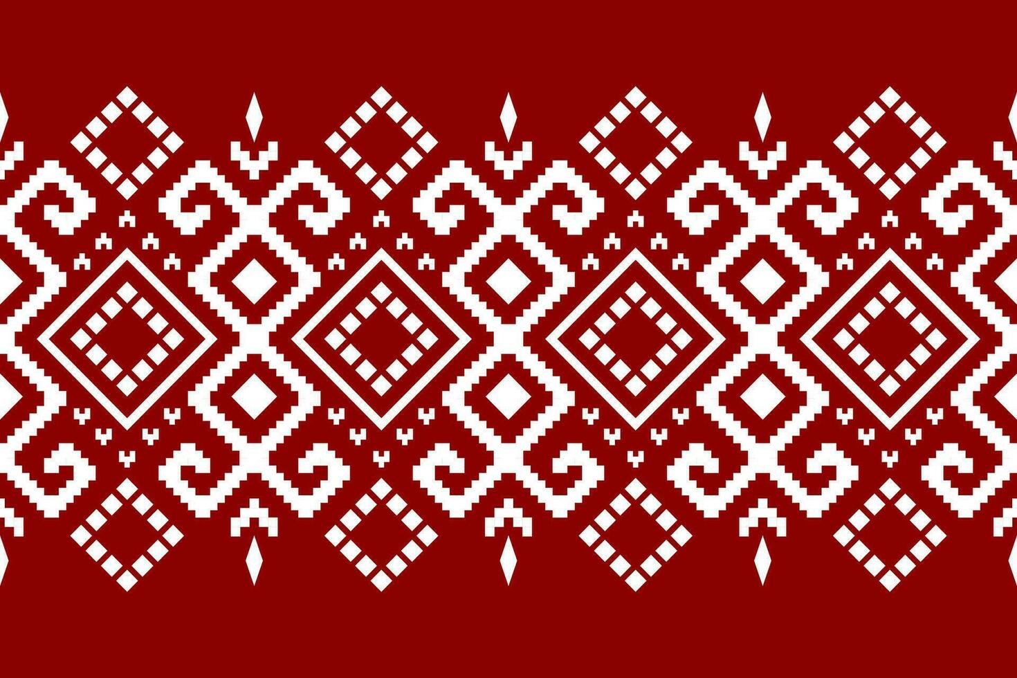 Cruz ponto colorida geométrico tradicional étnico padronizar ikat desatado padronizar abstrato Projeto para tecido impressão pano vestir tapete cortinas e sarongue asteca africano indiano indonésio vetor