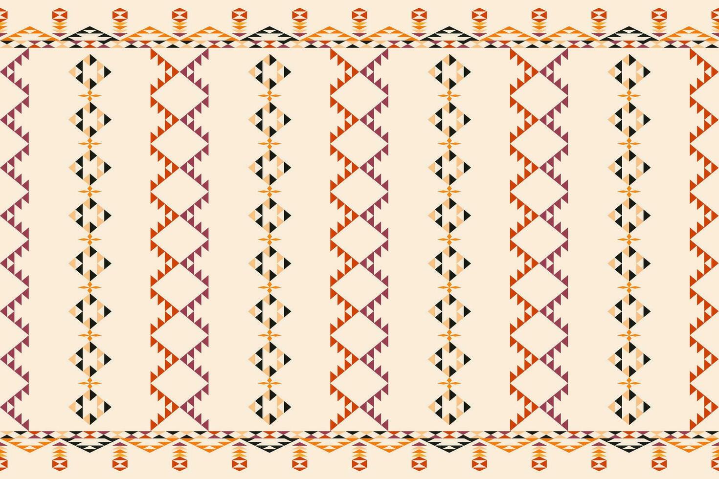 asteca geométrico padronizar para vibrante cor.damasco estilo padronizar para têxtil e decoração.étnica abstrato ikat.seamless padronizar dentro tribal.nativo asteca boho vetor Projeto.