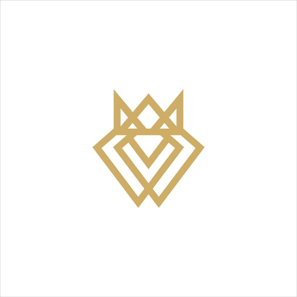 modelo de logotipo de diamante ilustração vetorial ícone design vetor