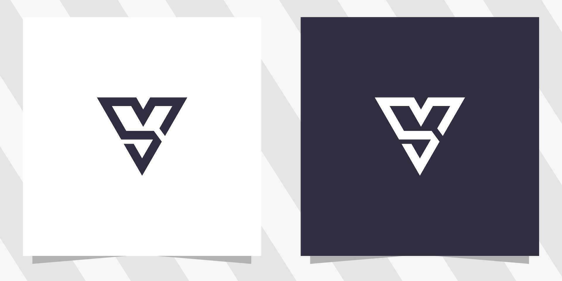 carta em sm logotipo Projeto vetor