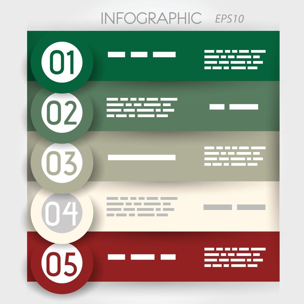 informação do processo gráfico de fundo vetorial vetor