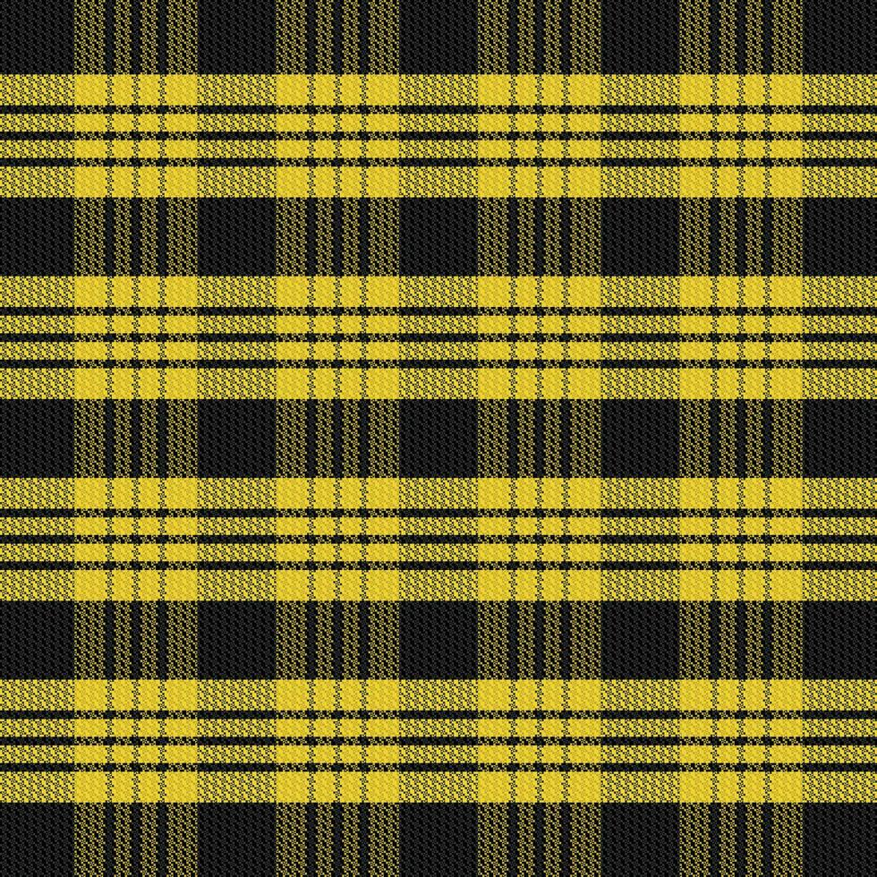 fundo de vetor padrão xadrez amarelo e preto, textura de tecido tartan  12906038 Vetor no Vecteezy