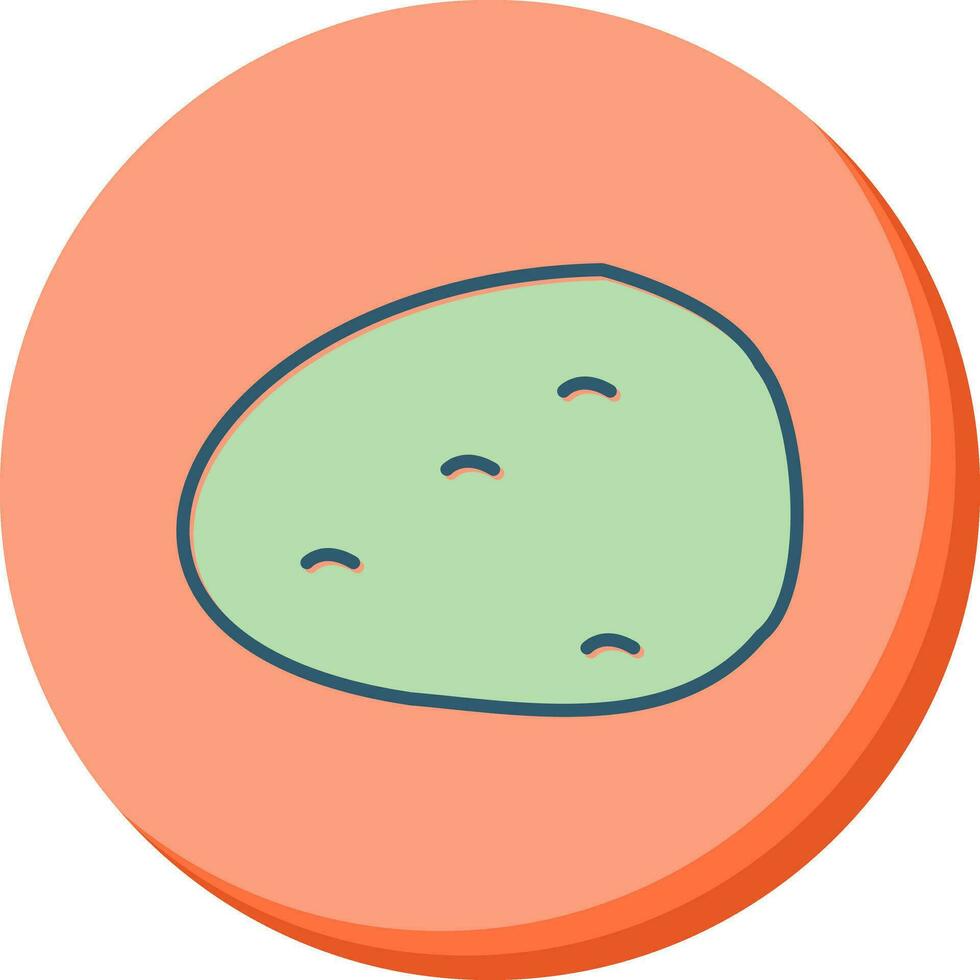 ícone de vetor de batata