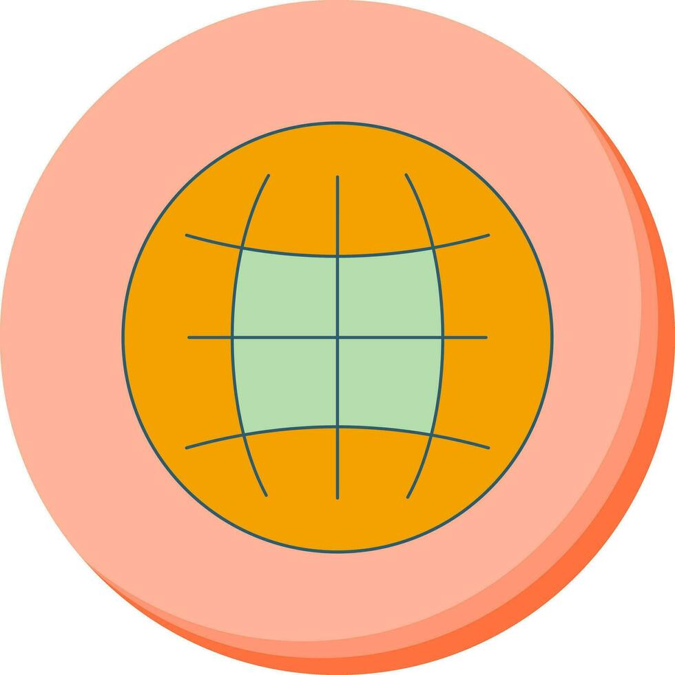 ícone de vetor de globo